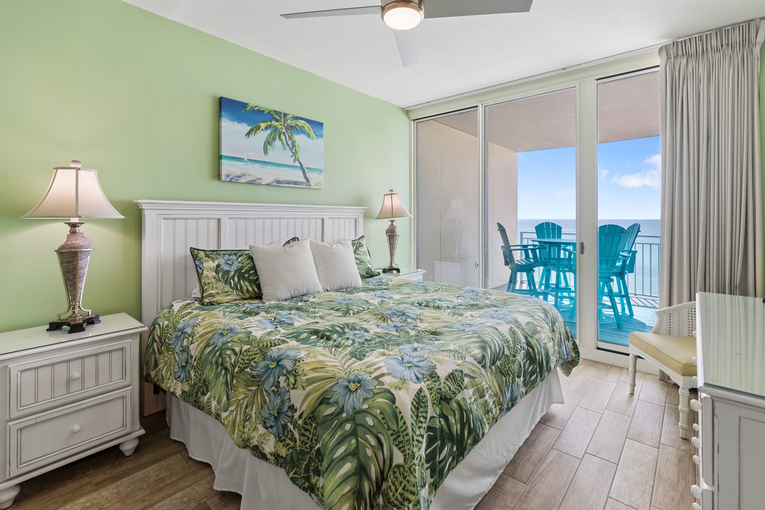 Gulf-front Primary Bedroom