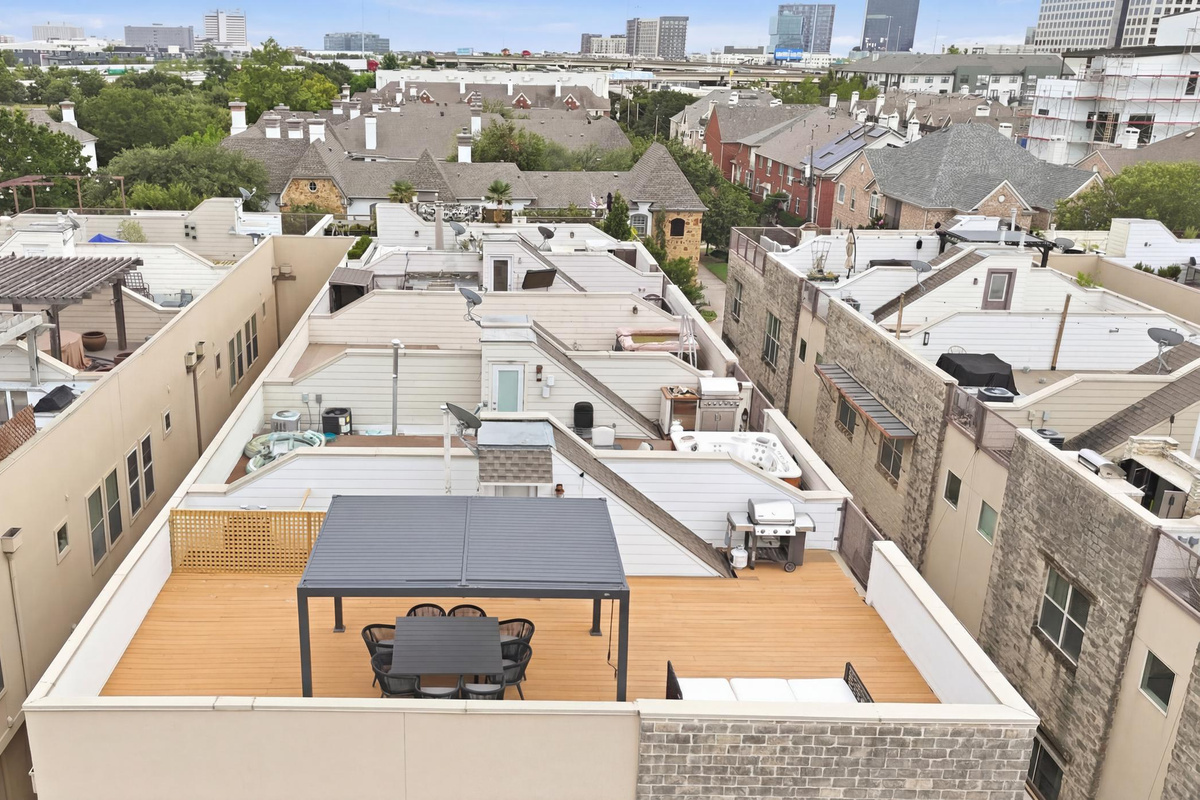 Enjoy skyline views from your spacious private deck, perfect for sunset gatherings!
