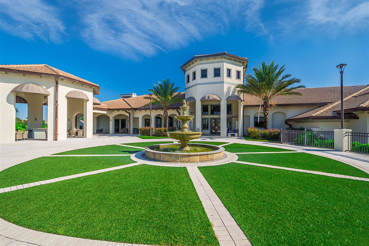 Back of Clubhouse