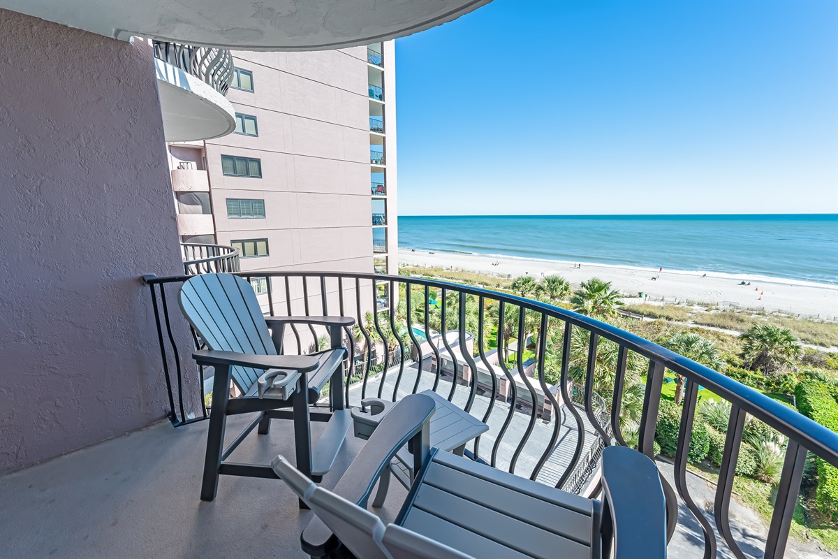 Breathtaking Views from Balcony!