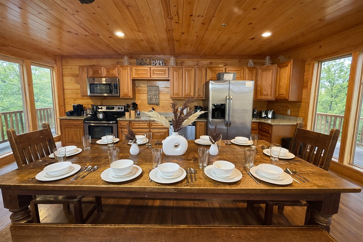 Where meals turn into memories—gather here for shared dinners, laughter, and moments that last long after the plates are cleared.