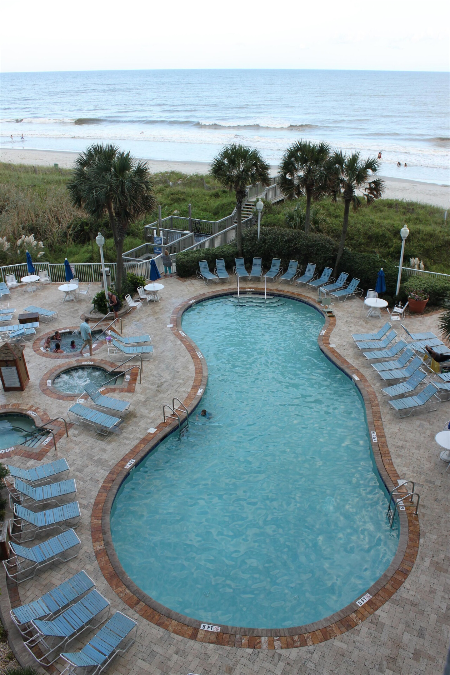 One of our two South Tower outdoor pools.