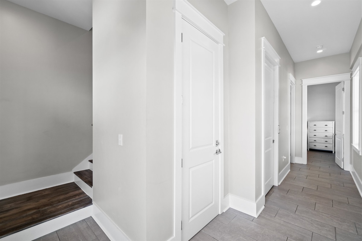 Entry Way and Door to Ground Floor King Bedroom