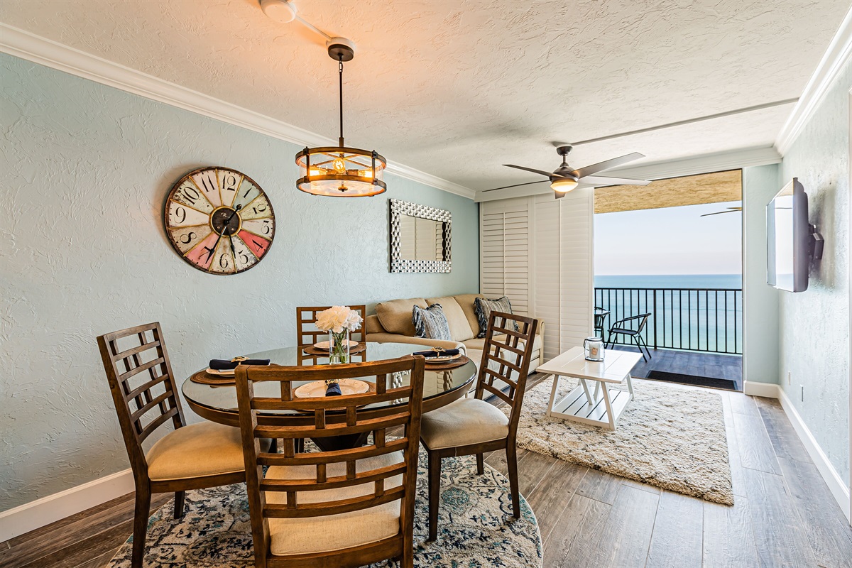 Beachfront condo with a gorgeous 180 degree unobstructed beach & ocean view