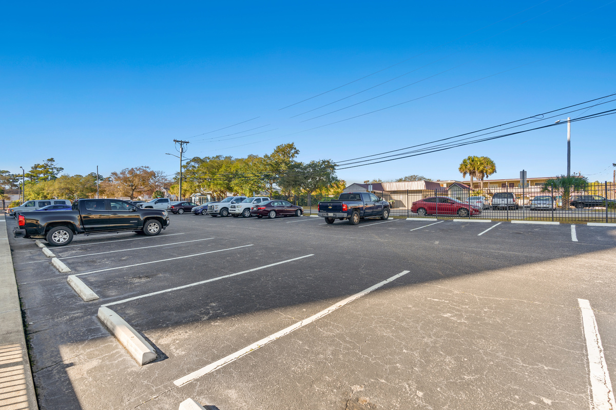 One parking space only