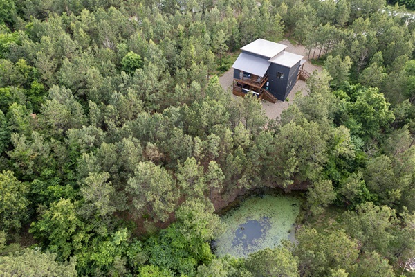 Escape to the great outdoors at Double A's Hideout