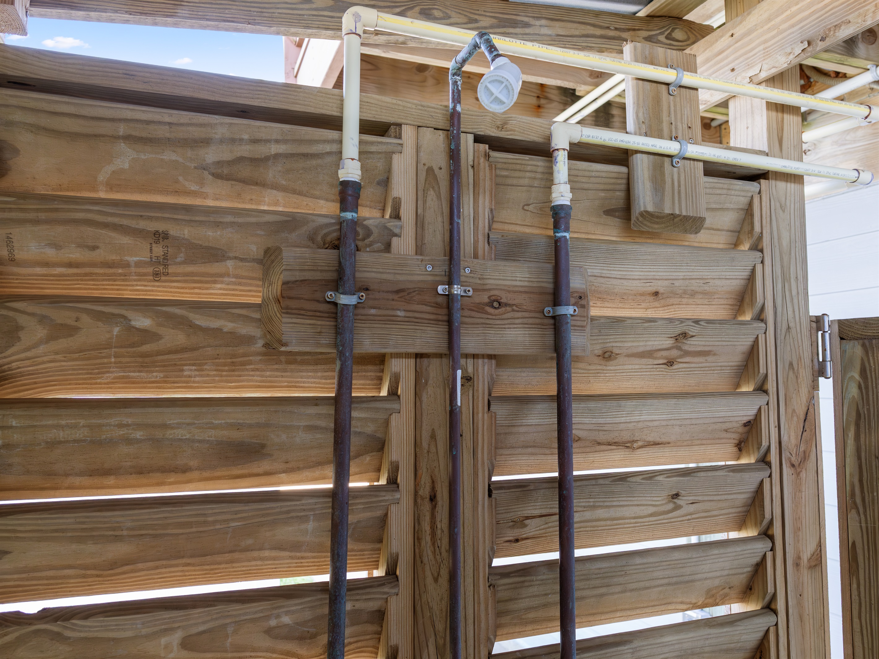 outdoor shower
