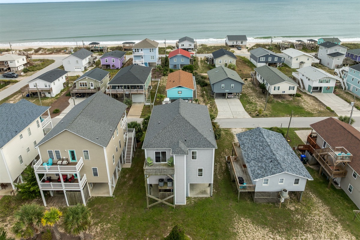 Aerial of sound-facing side