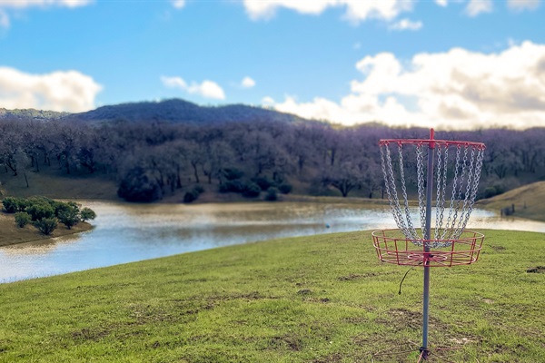 Bring your frisbees! We just added a few baskets for a disk golf course, and we'd love to know where we should put MORE!