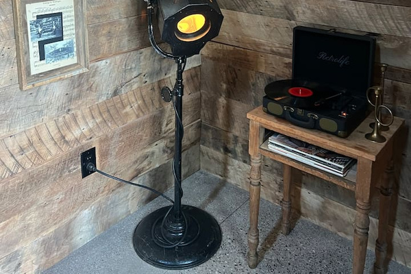 Production light, record player….an ode to the Interlochen Arts Academy 