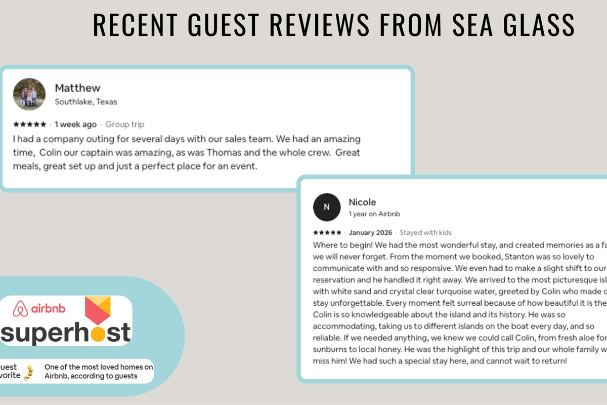Recent reviews from happy guests show that you are in good hands!