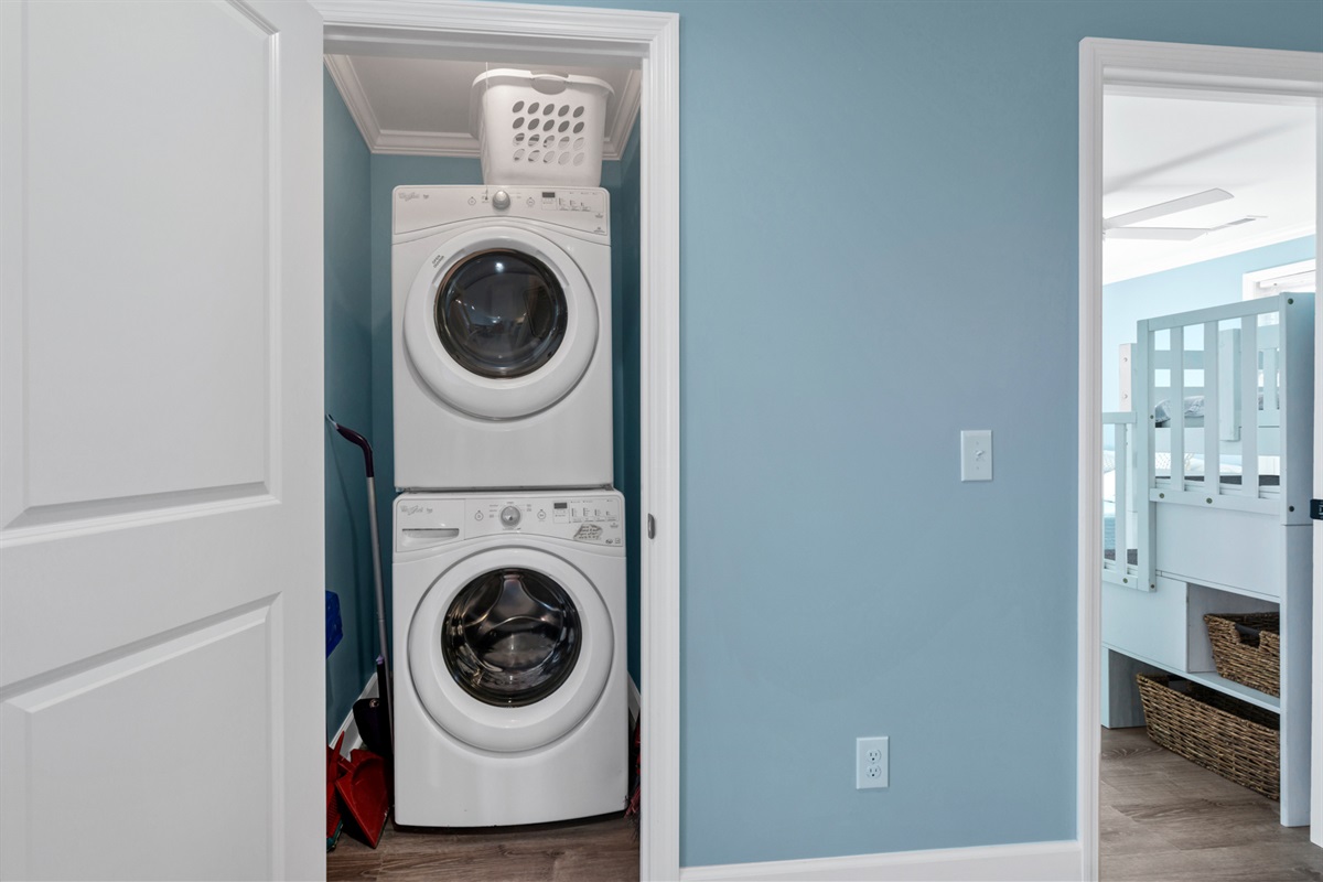 Laundry Closet upstairs