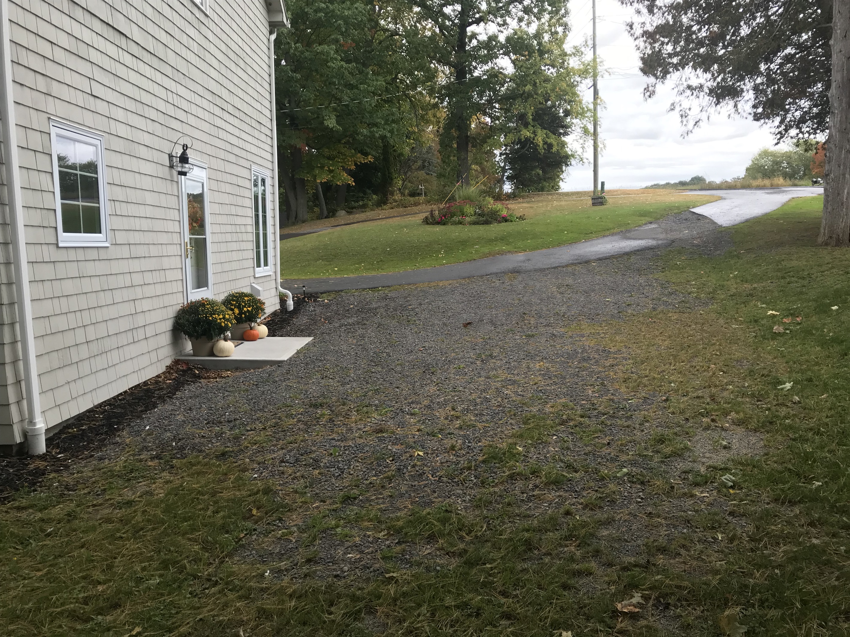 Breezy Point parking area