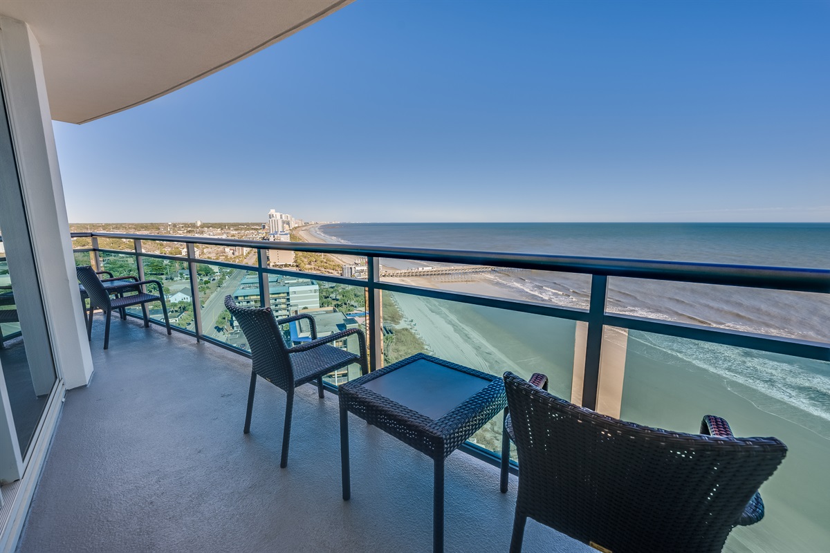 Breathtaking Views from Balcony!