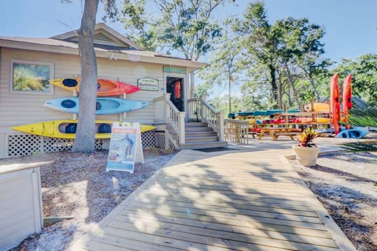 Kayak and bike rentals
