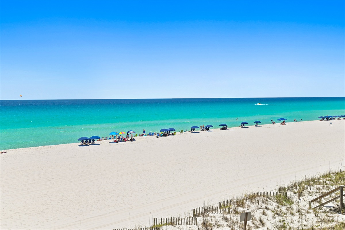 PRIVATE BEACH Access - Costa Del Sol is a Low Density Townhome Complex - No Condo Crowds here!