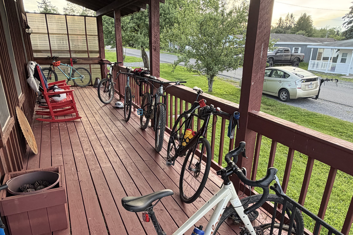 Recreational Bikes available or bring your more serious cycling gear.