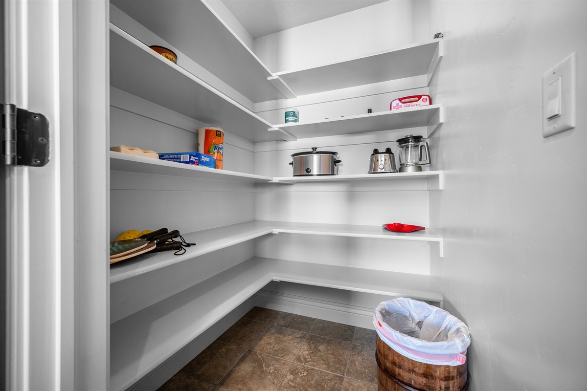 Stock up and settle in—plenty of room for extended stays.