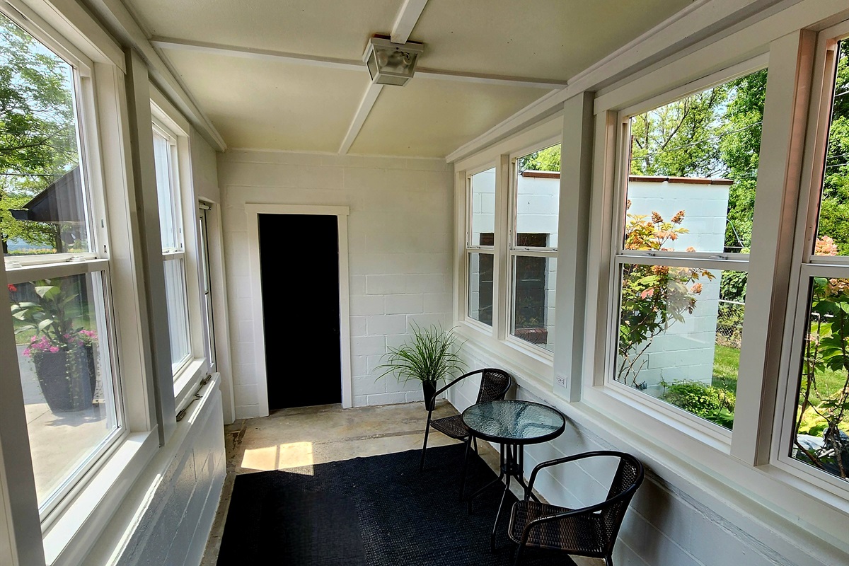 Enjoy a morning cup of coffee