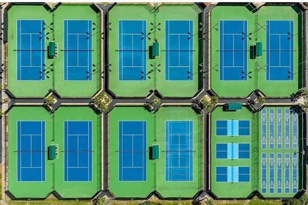 Edgewater Courts right outside our unit!