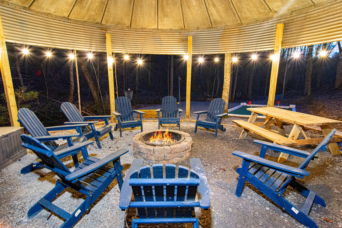 Silo Fire pit