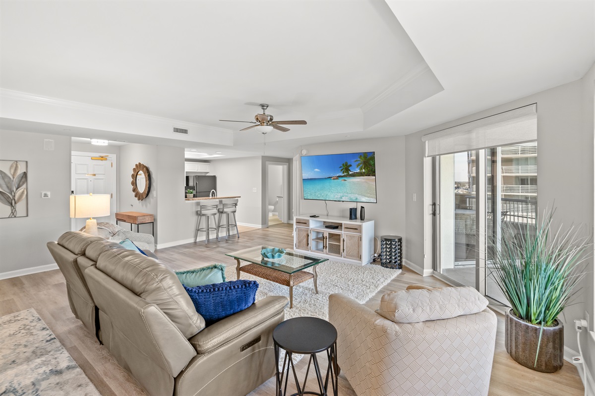 Living Room - Large Smart TV