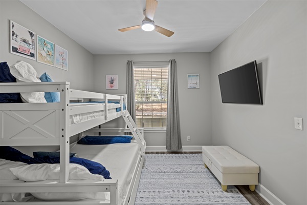 Designed with fun and comfort in mind — a sweet little nook perfect for kids or extra guests.