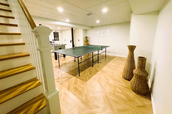 Open Concept "Octopus" Game Room