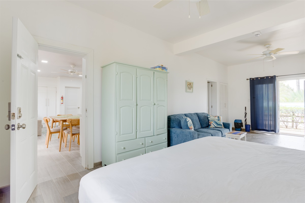 Studio room conecting door