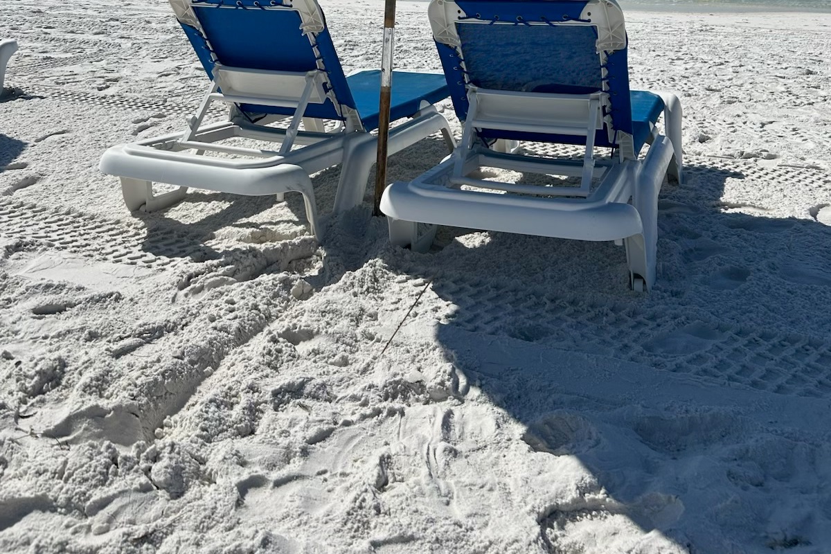Daily beach chair service included (seasonal)