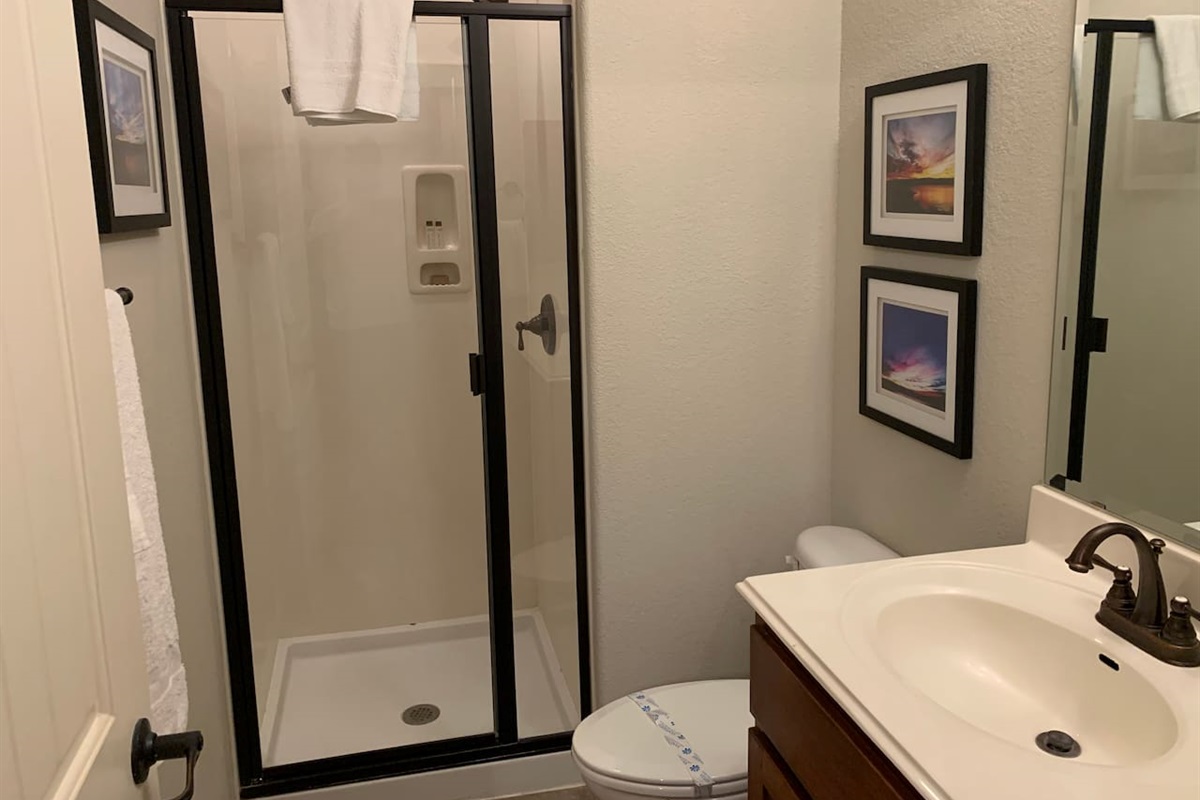 En Suite Guest Bath with Walk-in Shower
