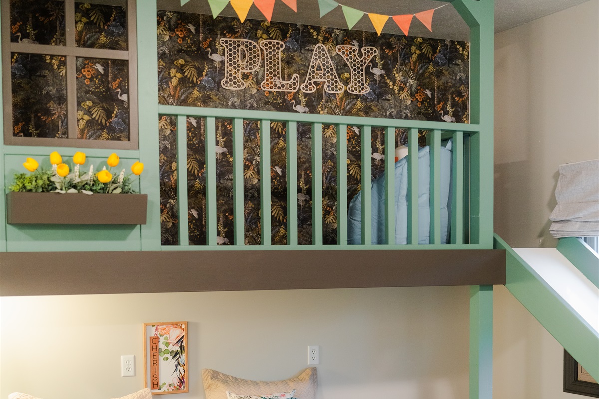 A creative little world where kids can play hard and sleep well
