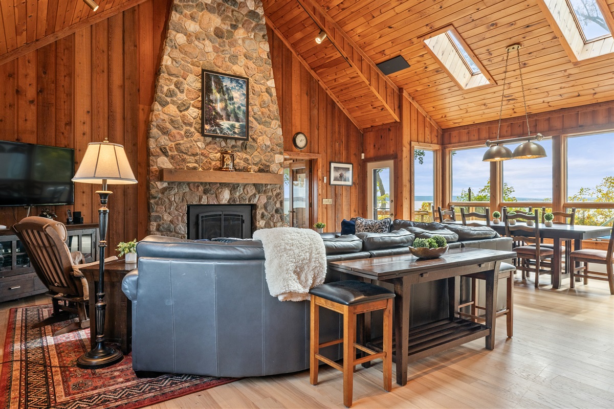 Open-concept living area perfect for gathering, relaxing, and making memories