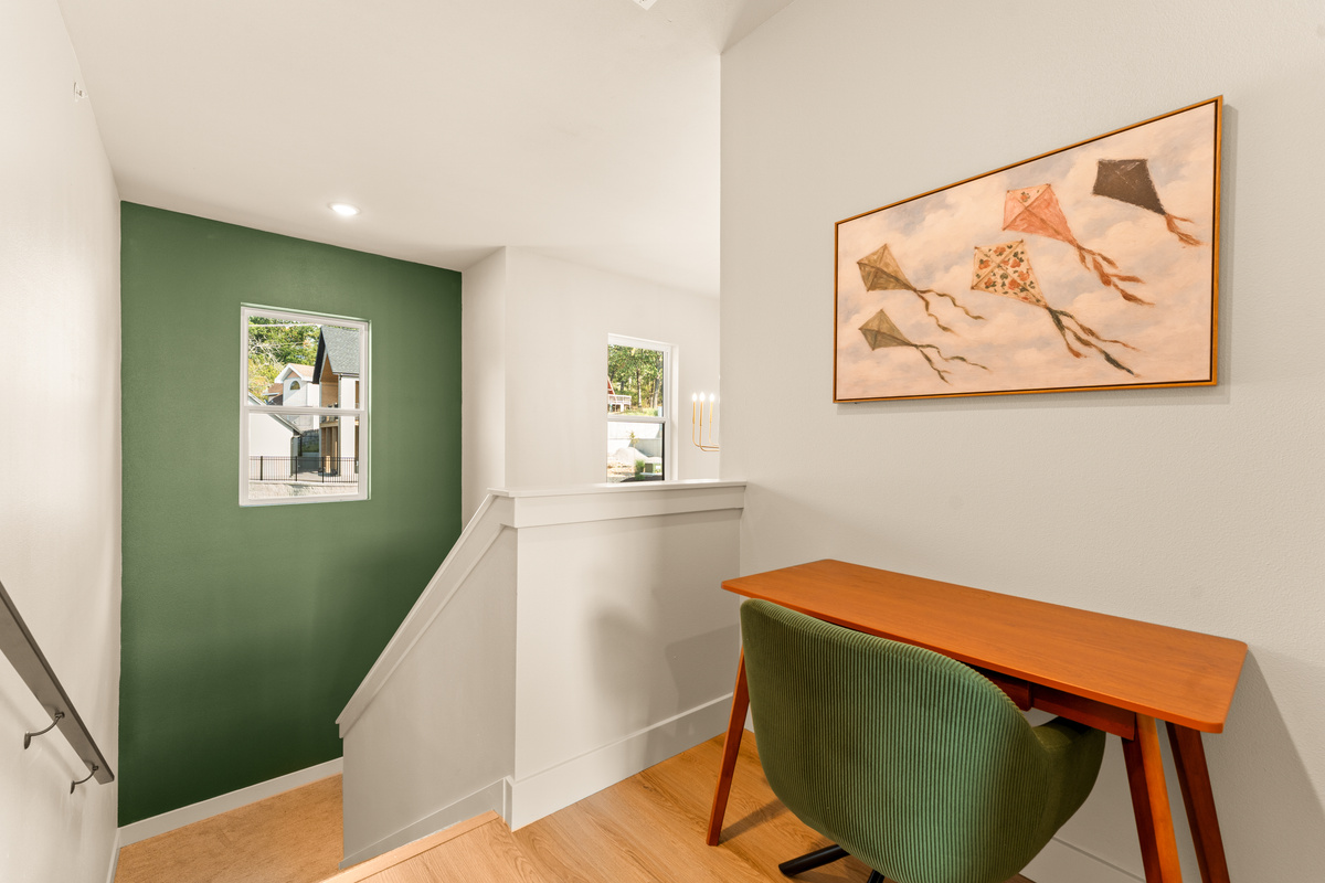 Dedicated workspace provides a quiet, comfortable spot to catch up on work during your stay.