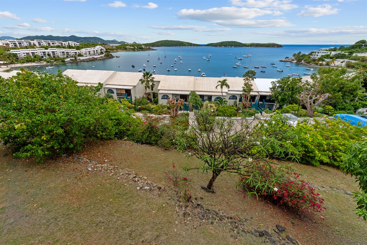 Looking out over Cowpet Beach!