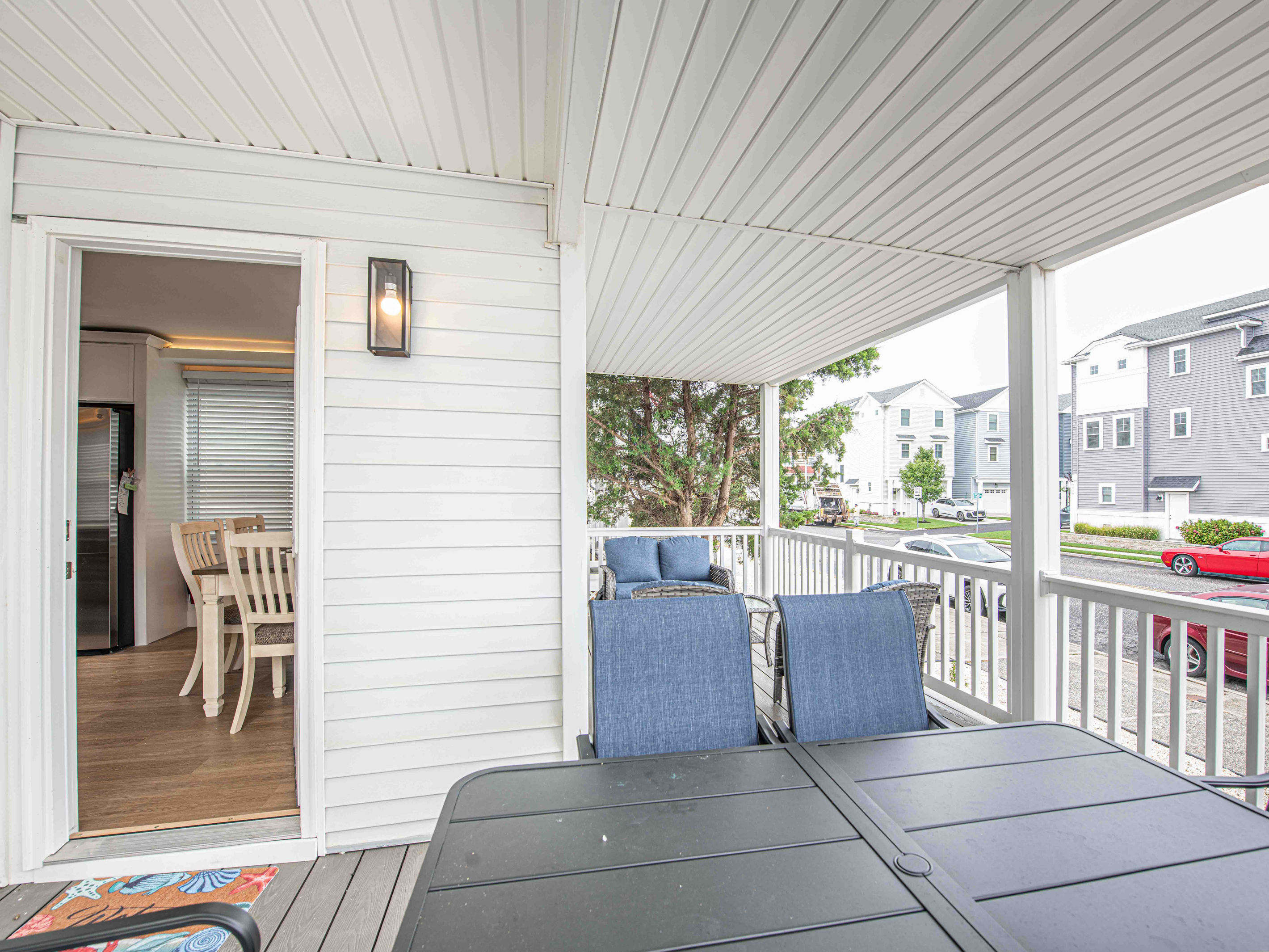 Covered Porch - Outdoor Dining Entry
