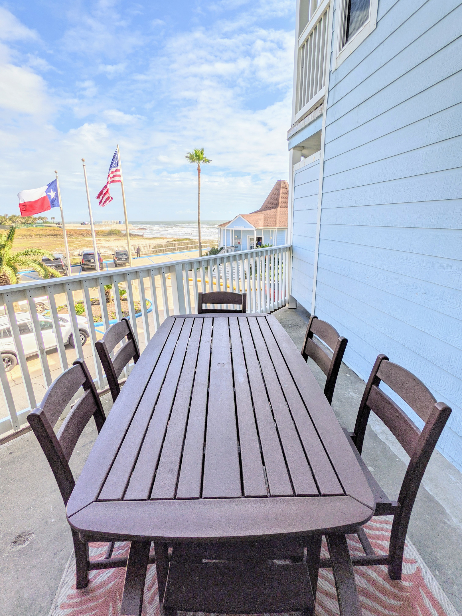 Another view of second part of balcony