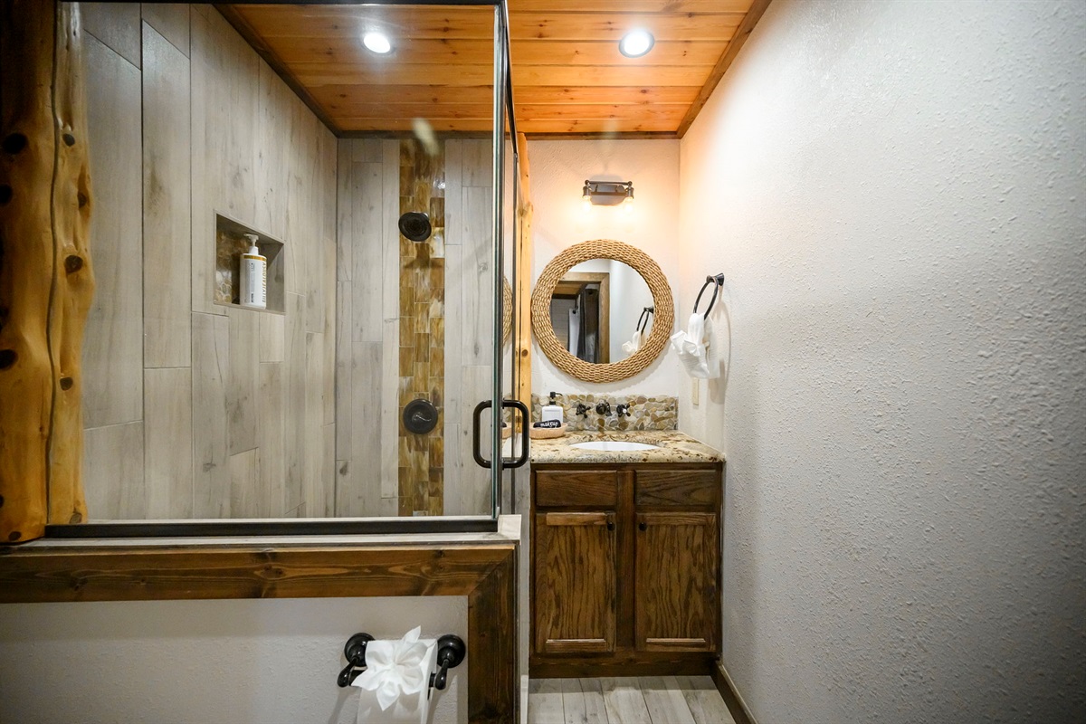First Floor Primary Bedroom Private Bathroom
