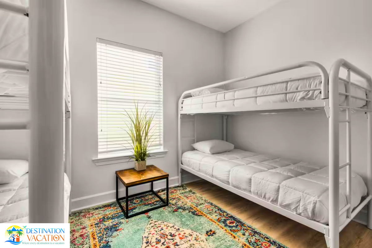 A cozy bunk room ready for family adventures.