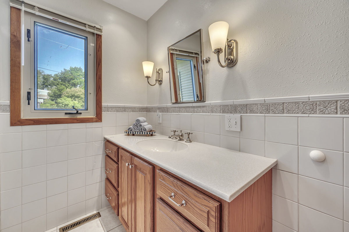 Main level bathroom