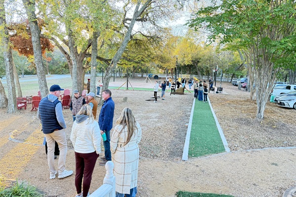 Gather to play or reconnect with friends and family