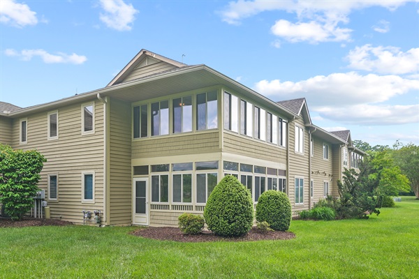 Wrap around porch outside view