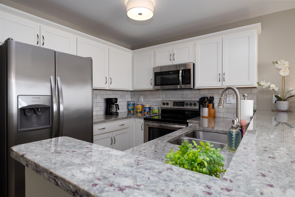 Stainless steel appliances