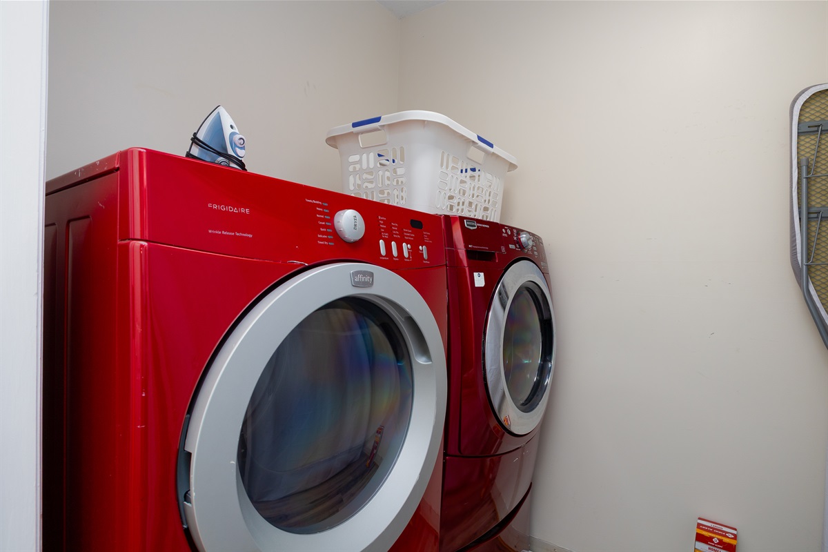 In-unit laundry