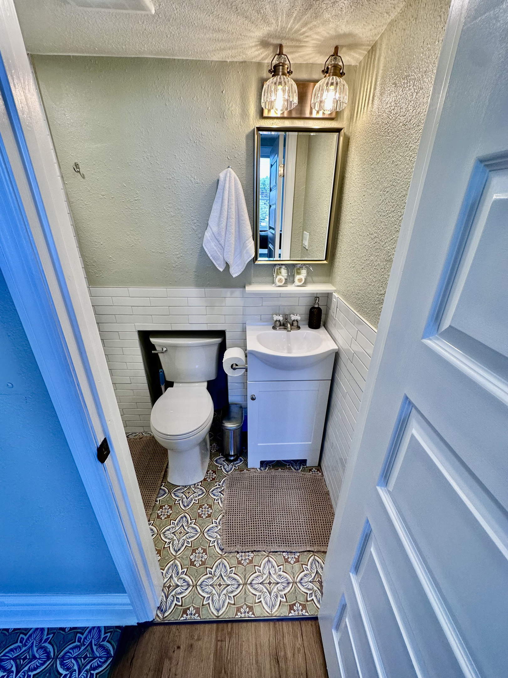 Refresh in your private and cozy, spa-like bathroom.