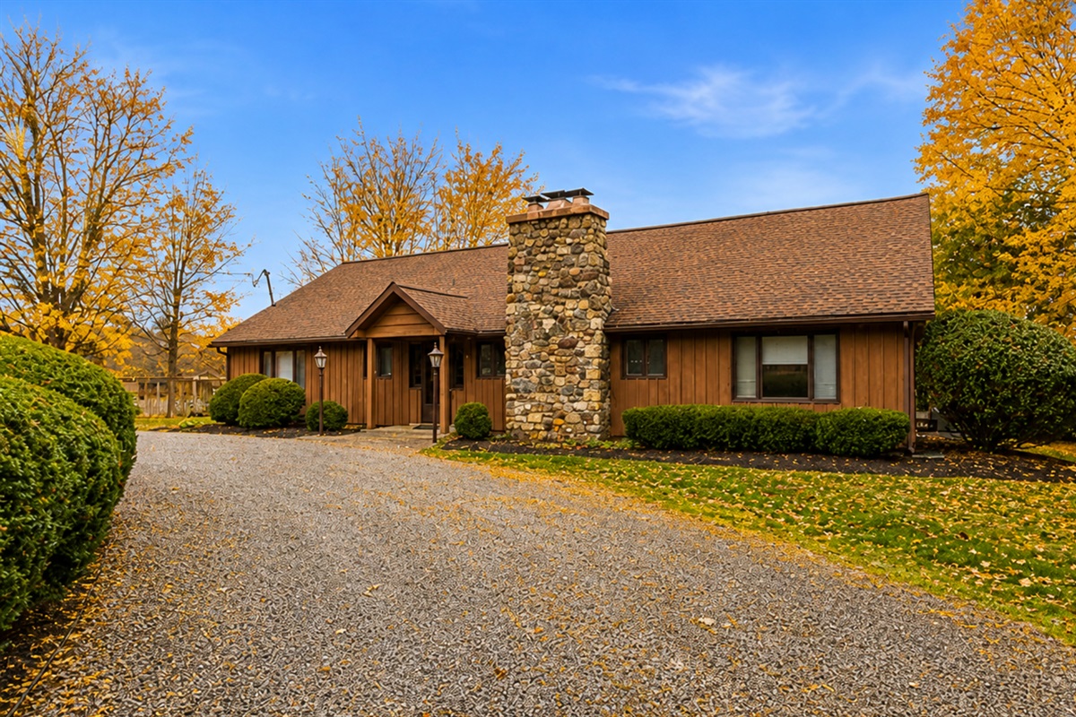 Main house entry