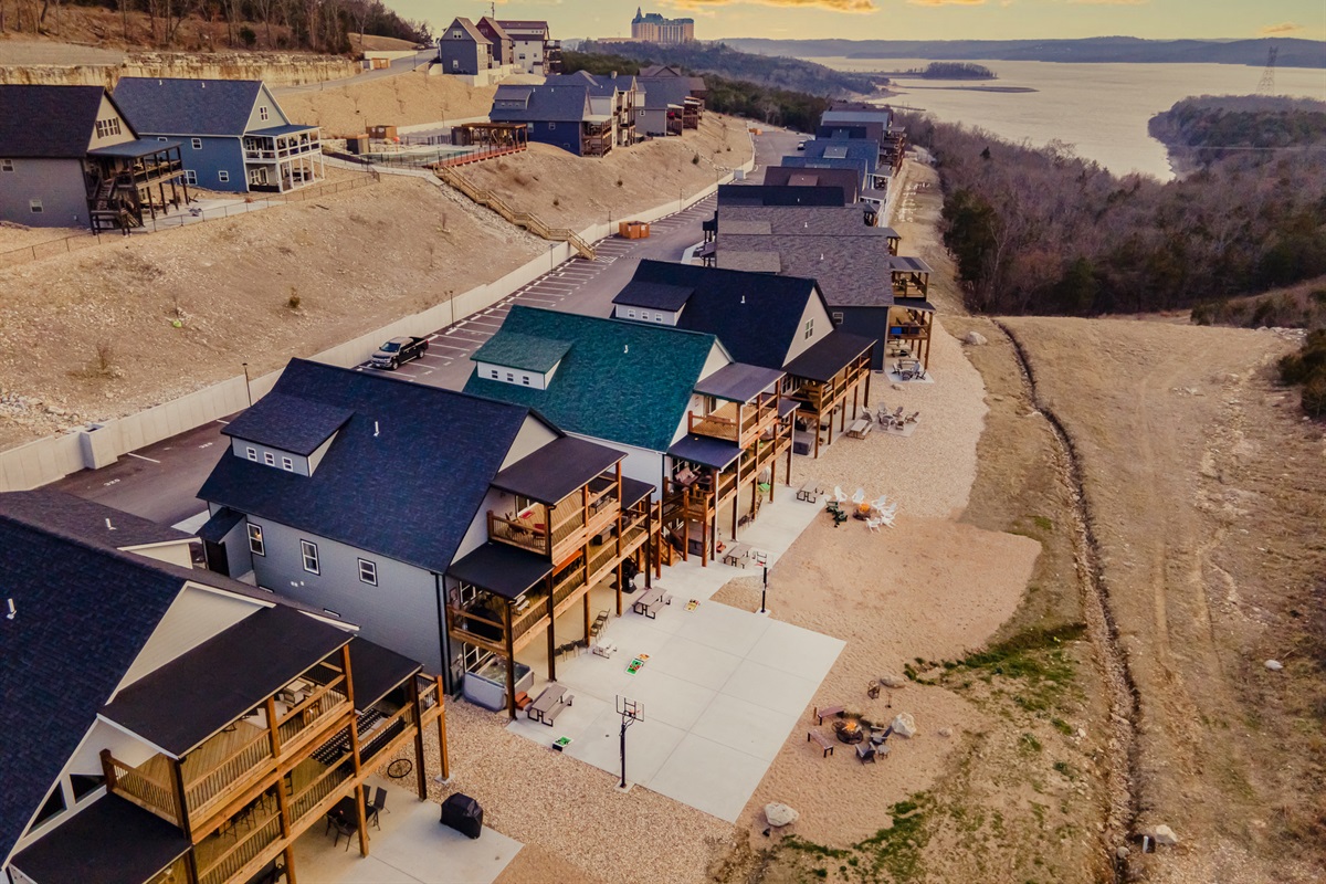 Green Gables sits directly next to Game Day Lodge and Cedar Rock Lodge! Rent 1, 2, or all 3 properties for larger gatherings