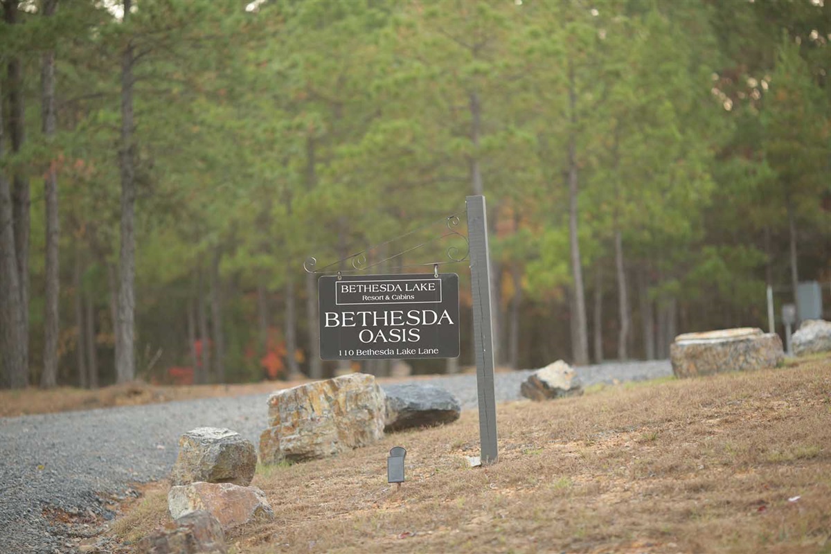 Cabin Sign