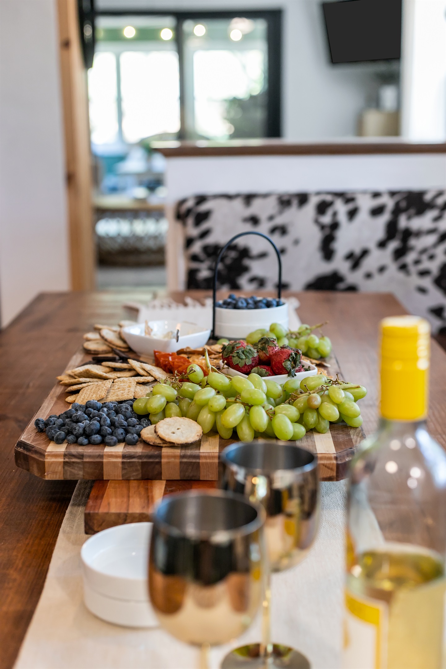 The table is big enough to host family meals, game nights, or special celebrations together.