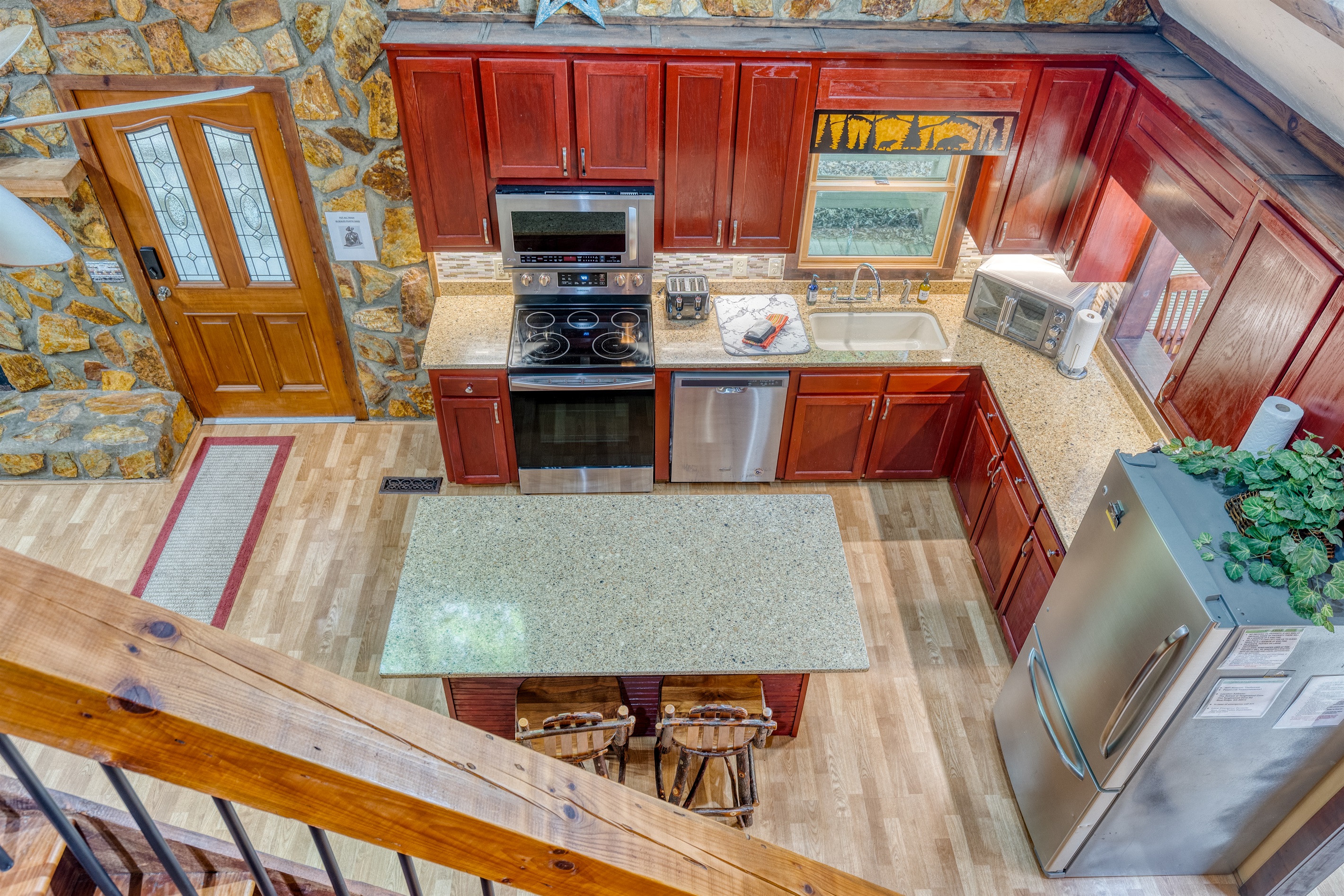 Loft Area Viewing Kitchen